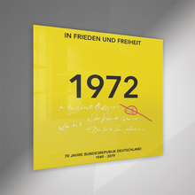 Laden Sie das Bild in den Galerie-Viewer, 1972 Acryldruck